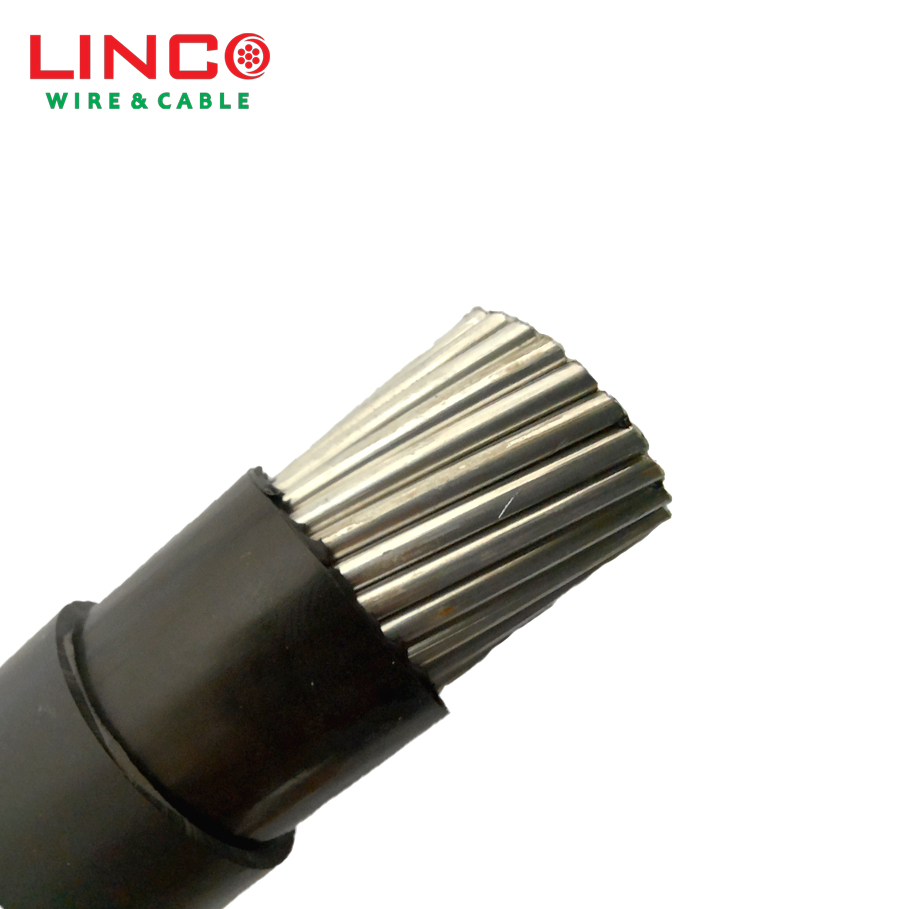 Single strand aluminum power cables with PVC insulation and coating