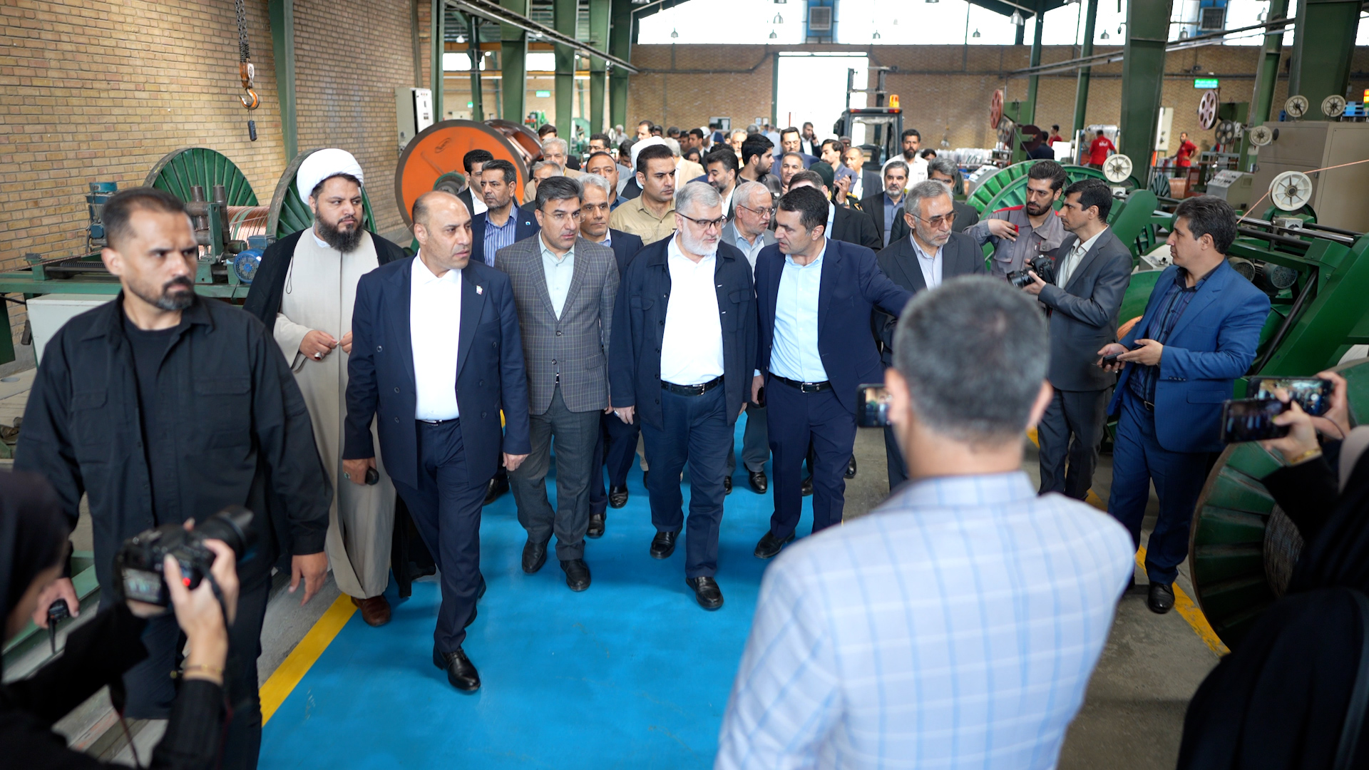 نمای کارخانه لینکو در منطقه صنعتی خیرآباد ورامین
